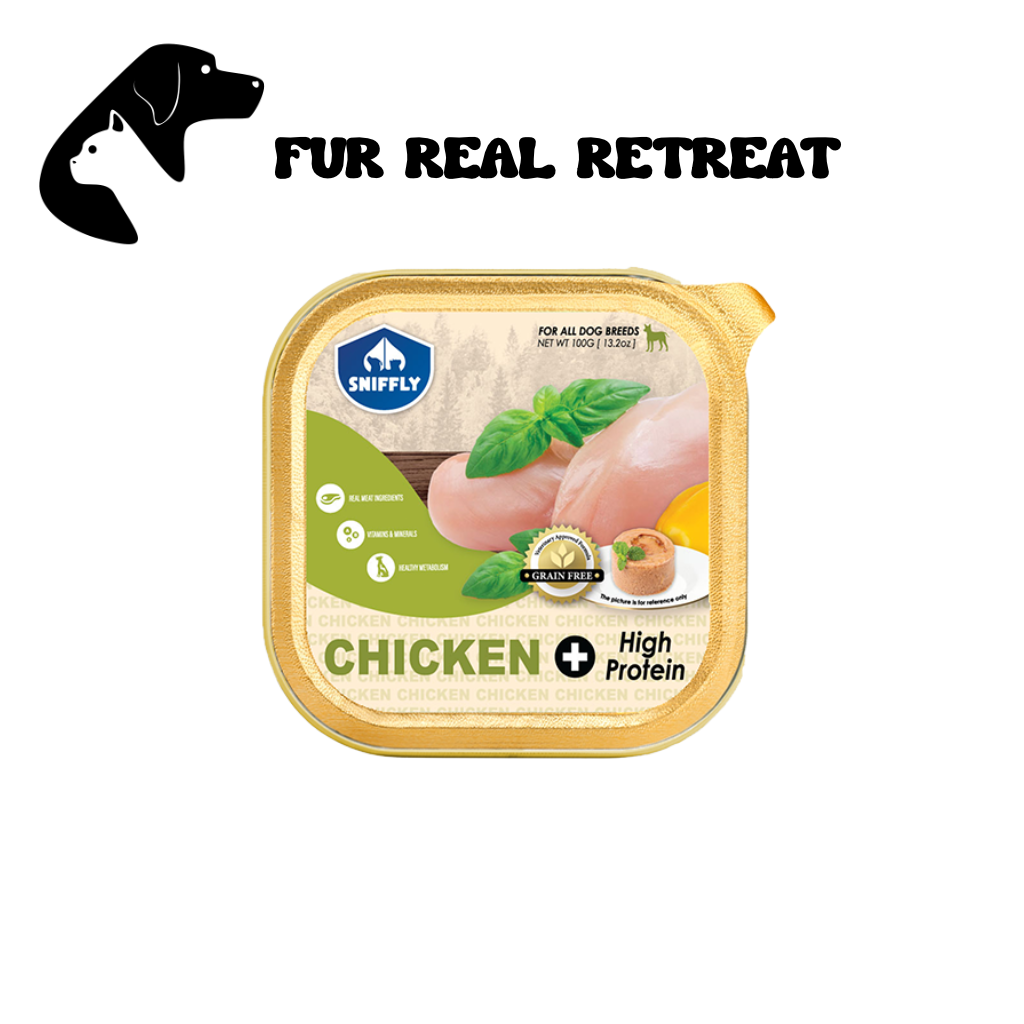 Fur Real Sniffly Dog Tray Chicken 100g