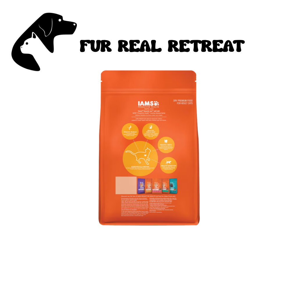 Fur Real IAMS Cat Dry Food HEALTHY ADULT WITH CHICKEN 1kg
