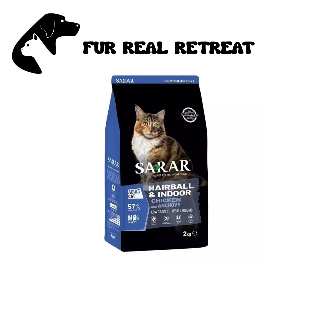 Fur Real SARAR Cat Food Hairball Indoor with Chicken & Anchovy 2KG