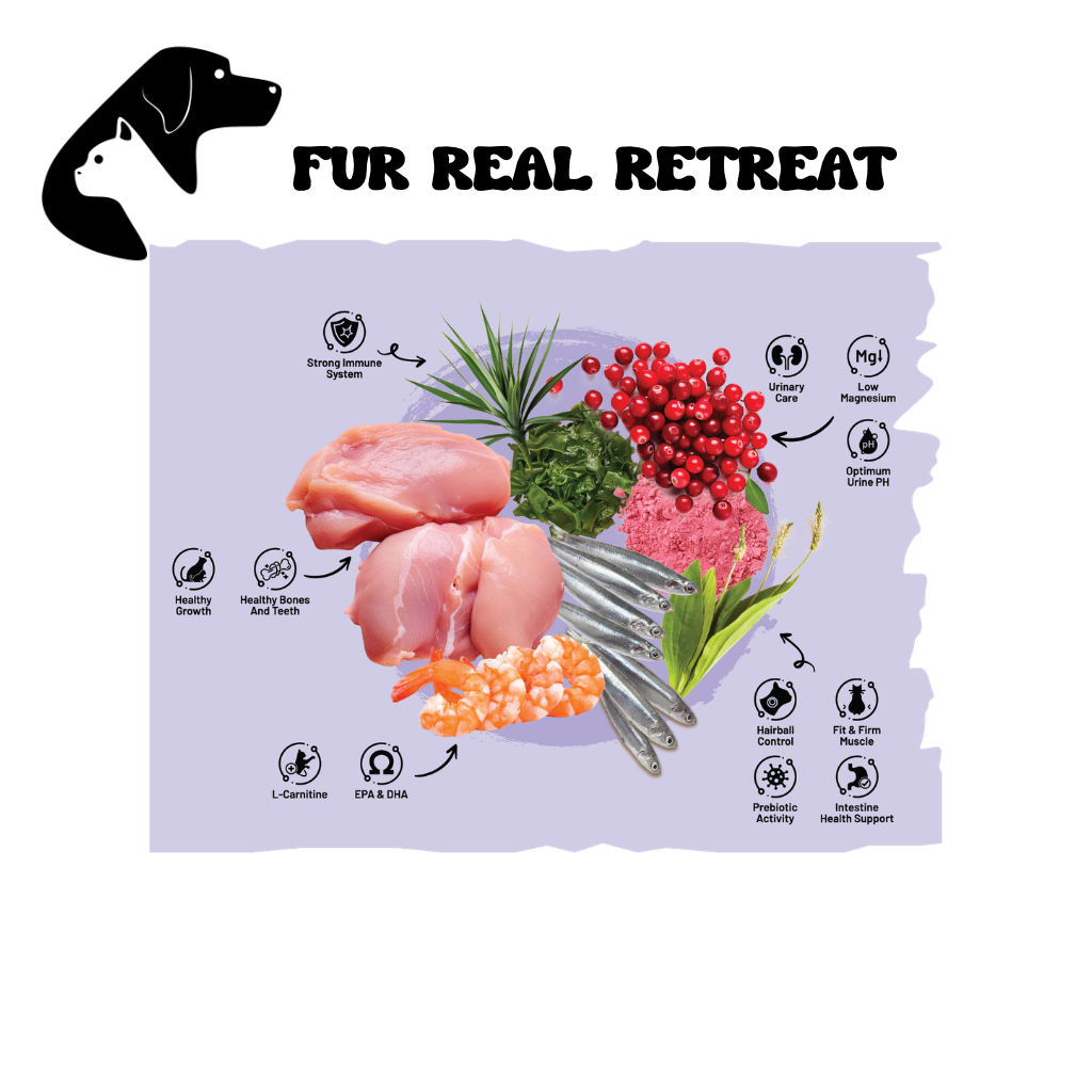 Fur Real SARAR Cat Food Fit Digestive with Chicken & Cranberry 15KG