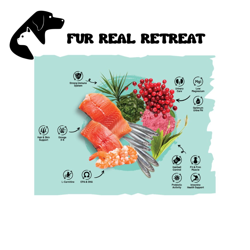 Fur Real SARAR Cat Food Urinary Care with Salmon & Cranberry 15KG