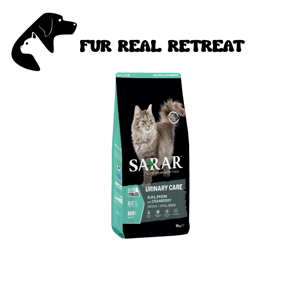 Fur Real SARAR Cat Food Urinary Care with Salmon & Cranberry 15KG