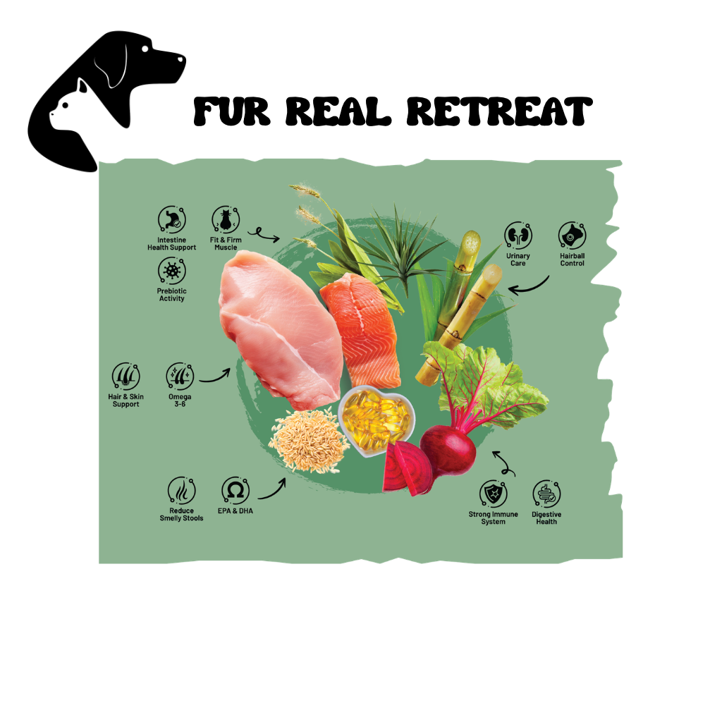 Fur Real SARAR Cat Food Indoor with Chicken & Salmon 2KG