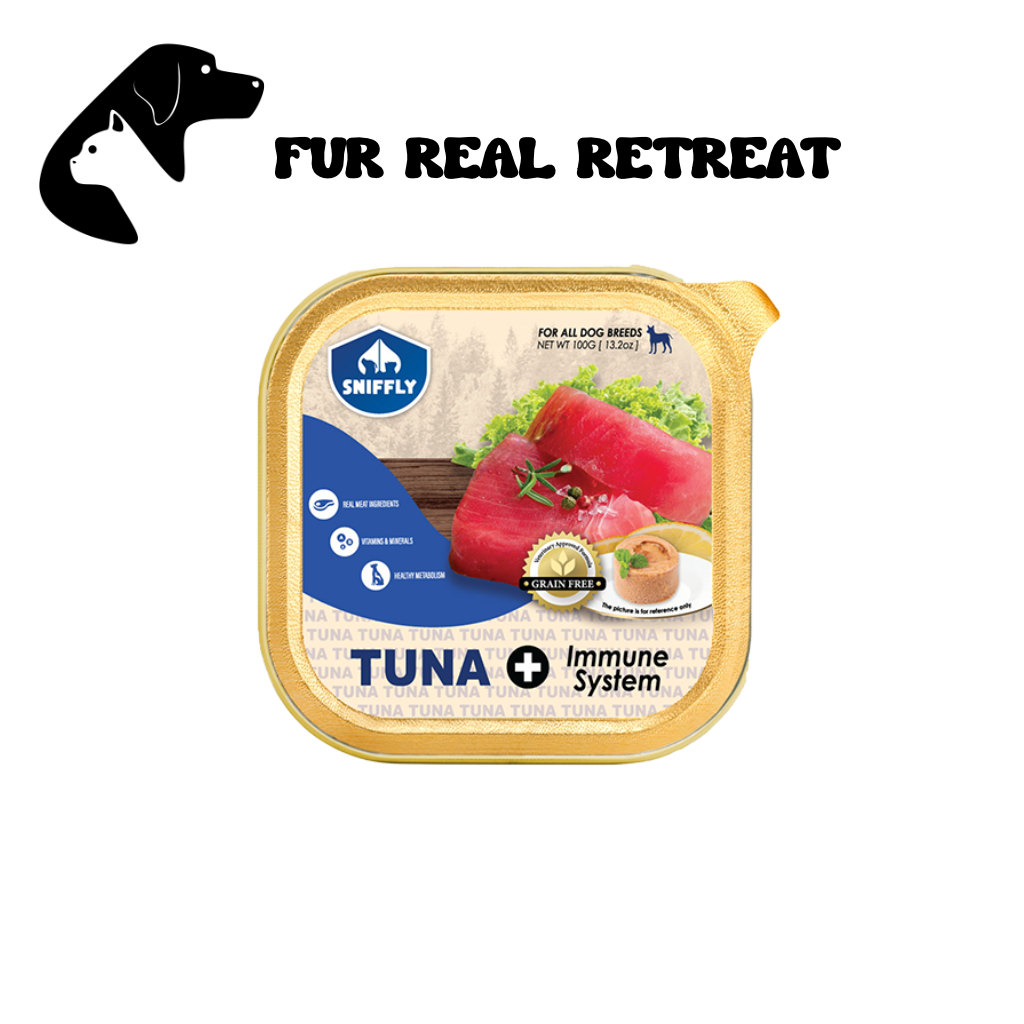 Fur Real Sniffly Dog Tray Tuna 100g