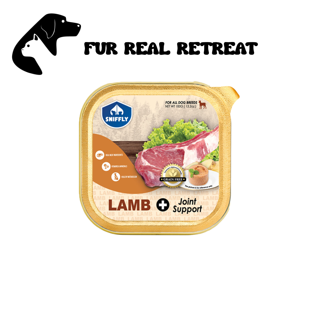 Fur Real Sniffly Dog Tray Lamb 100g