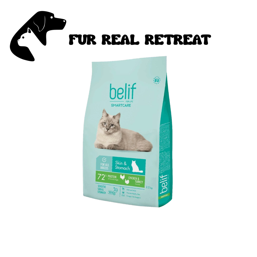 Fur Real Belif Smartcare Poultry for Sensitive Skin & Stomach Cats 2.5KG