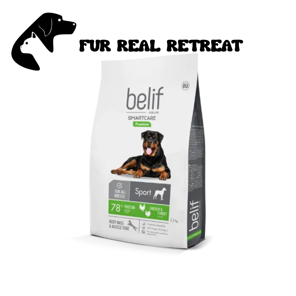 Fur Real Belif SmartCare Poultry for Active Dogs 2.5kg