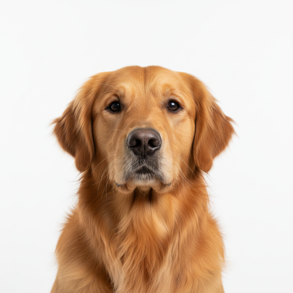 Dog portrait adjusted