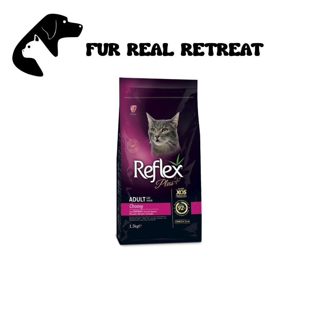Reflex Plus 1.5kg Choosy Salmon Dry Cat Food
