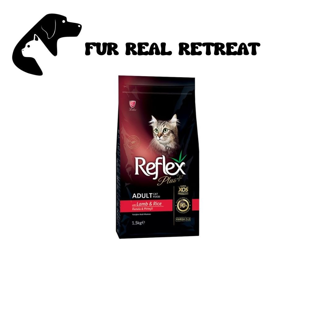 Reflex Plus 1.5kg Lamb & Rice Dry Cat Food
