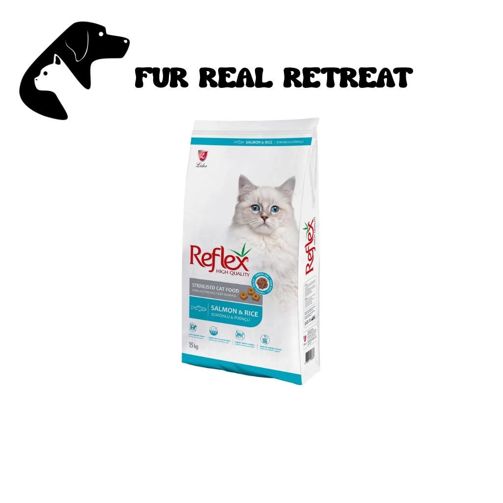 Reflex Sterilised Salmon & Rice 15kg Dry Cat Food